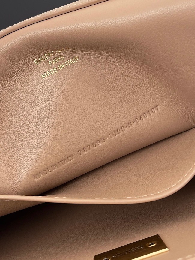 Balenciaga Rodeo Mini Handbag smooth calfskin 795456 Apricot