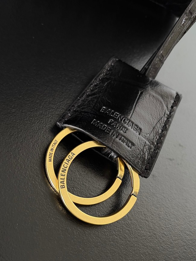 Balenciaga Rodeo Handbag Large crocodile skin 795459 black