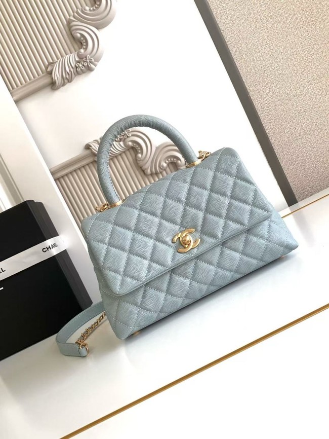 Chanel FLAP BAG WITH TOP HANDLE 92990-6