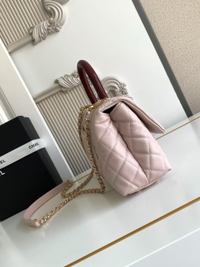 Chanel FLAP BAG WITH TOP HANDLE AS92990-1