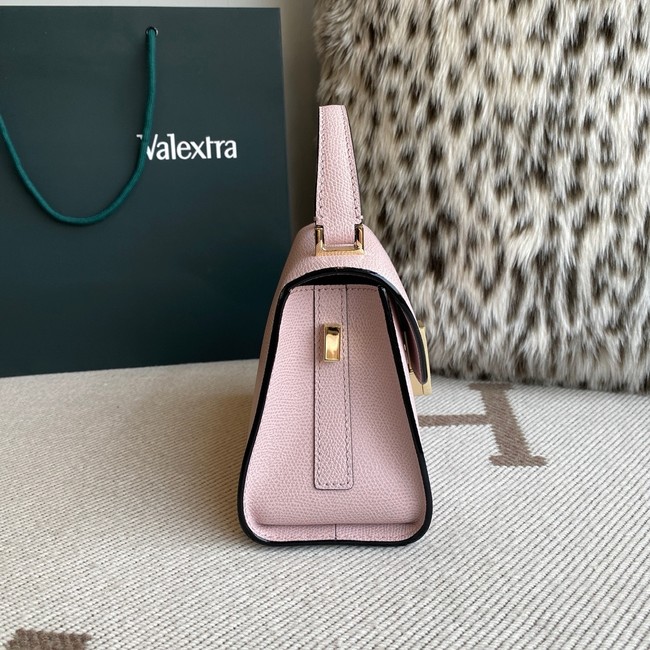 Valextra Iside Top Handle Mini Bag 00359 light pink