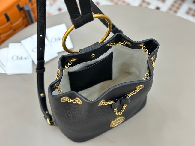 CHLOE leather shoulder bag 9965 black