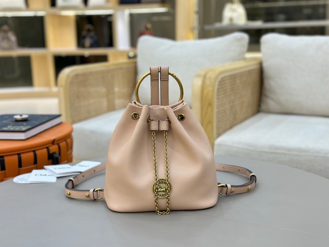 CHLOE leather shoulder bag 9965 pink