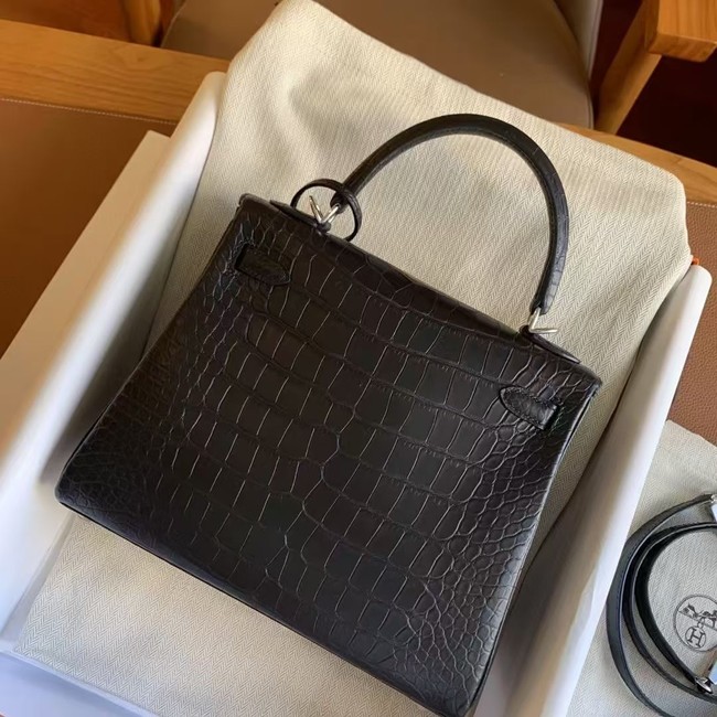 Hermes Kelly Shoulder Bags Nile crocodile leather KL3598-21