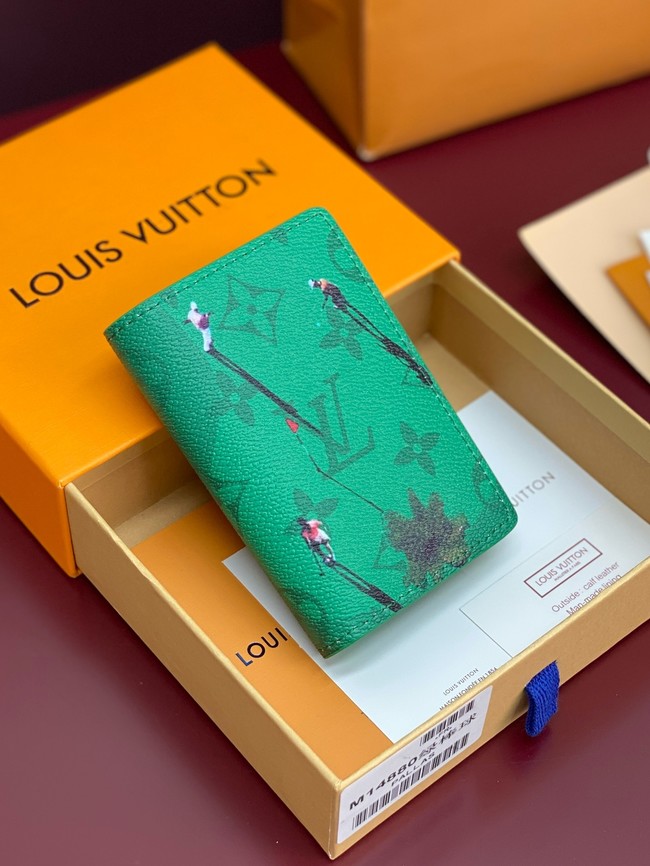 Louis Vuitton Pocket Organizer M14880 Green