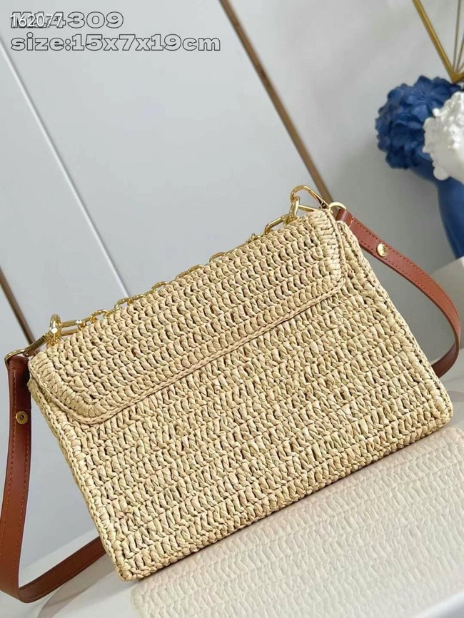 Louis Vuitton Twist PM Slim M14309 Natural Tan