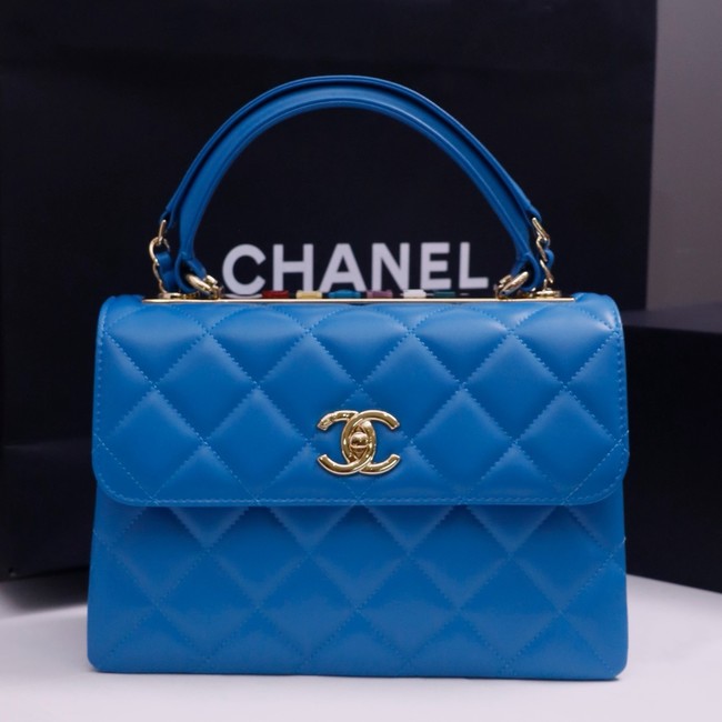 CHANEL small Flap Bag With Top Handle 92236-17