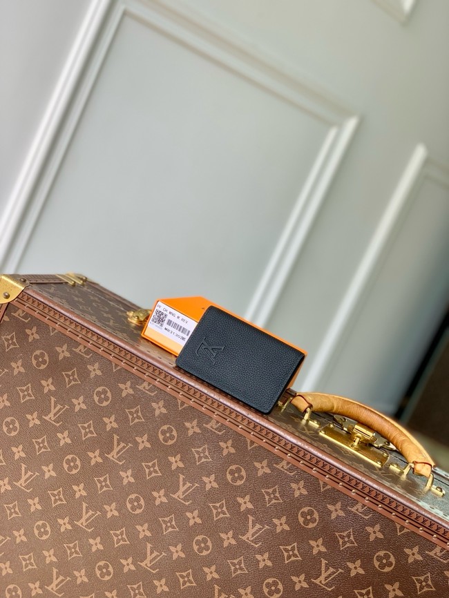 Louis Vuitton Pocket Organizer M25794 black