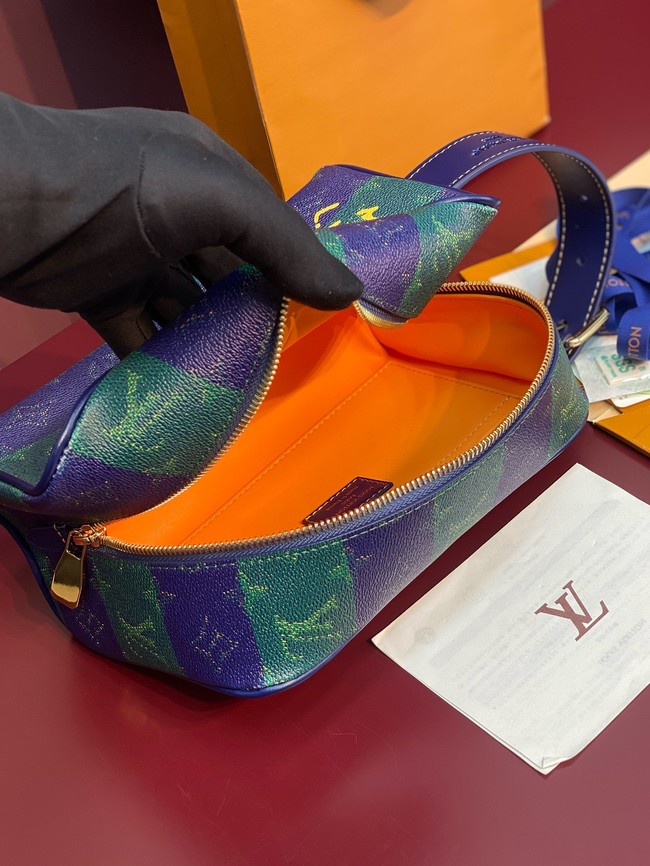 Louis Vuitton Locker Dopp Kit M25902 Blue Stripes