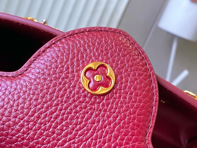 Louis Vuitton Capucines BB M27039 Grenat Red